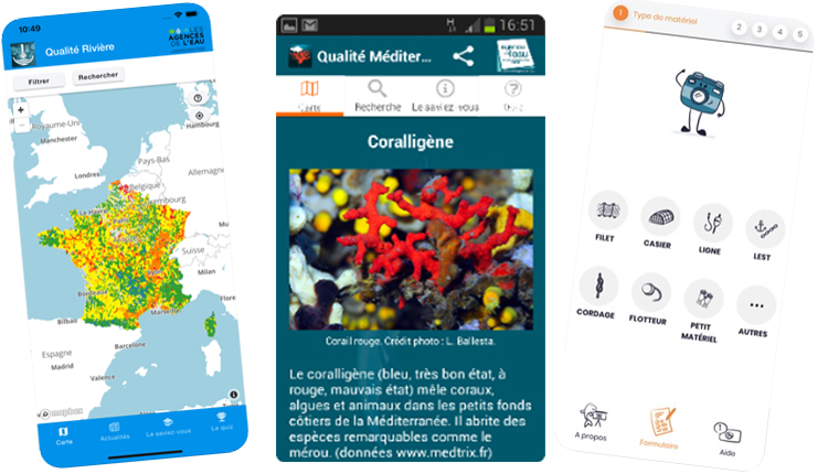 Applications Balade Branchée -